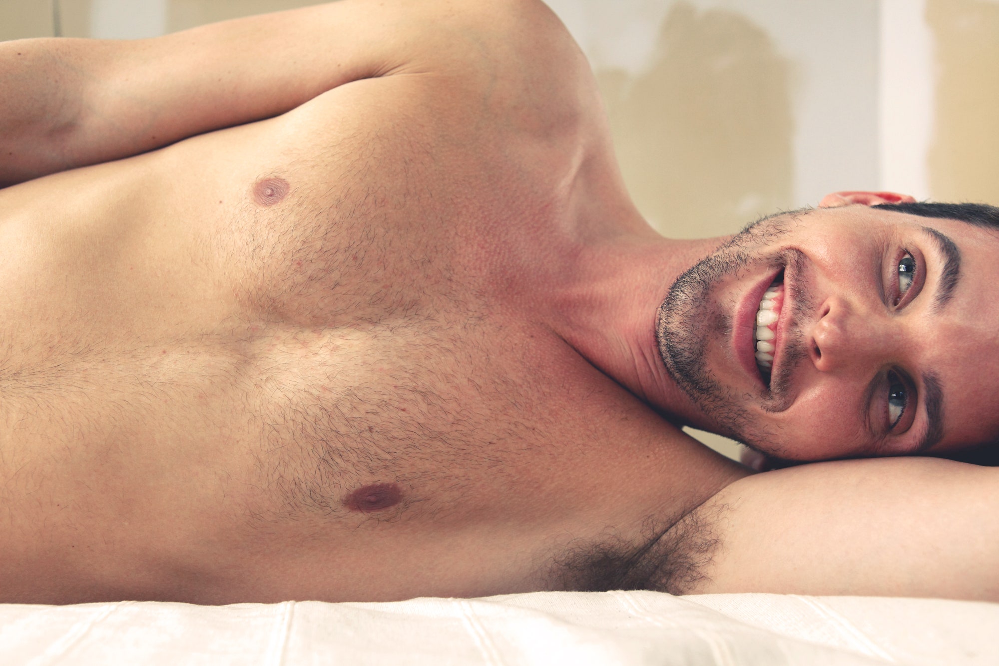 man sleeping